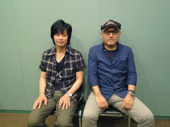 ジョーリィ役・遊佐浩二さん、モンド役・立木文彦さん