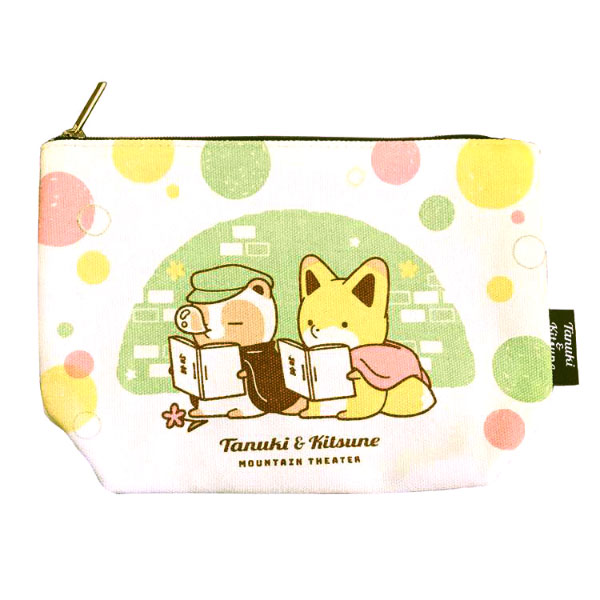 舟形ポーチ タヌキとキツネ 公式サイト