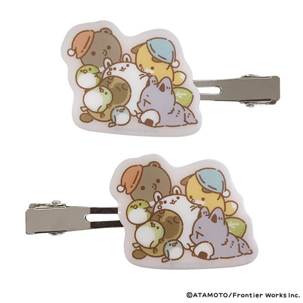 2Pヘアクリップ(全2種) — 「タヌキとキツネ」公式サイト 