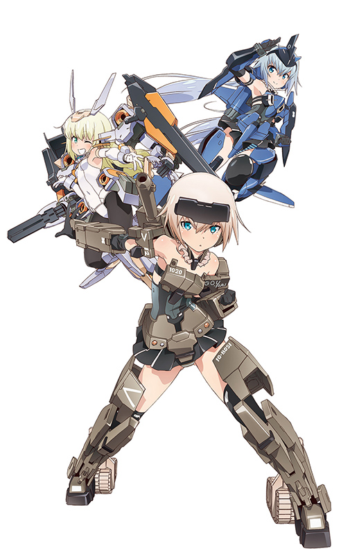 アニメ「フレームアームズ・ガール」ドラマCDmk-IIジャケットイラスト 