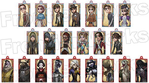 IdentityⅤ 第五人格 白黒無常 アクリルスティックキーホルダー セット IdentityⅤ 第五人格 白黒無常 アクリルスティックキーホルダー セット