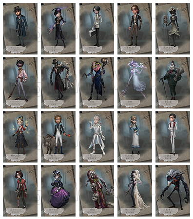 第五人格　ポストカード　ハンズ　特典　患者 心理学者 明日7月23日より全国アニメイトにてスタート！ 『Identity V』4周年