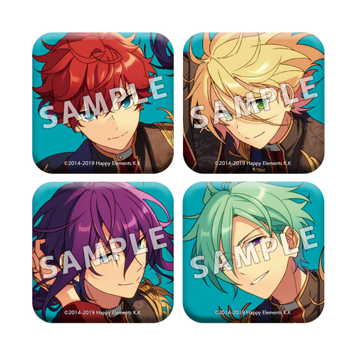 あんスタ あんさんぶるスターズ TRIP アルバム 缶バッジ 七種茨 4点 あんスタ TRIP アルバム缶 Knights 朔間凛月