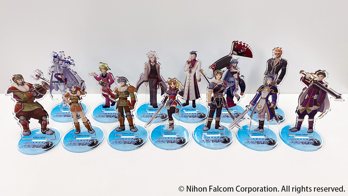 select×collect 英雄伝説 空の軌跡 オールスターアクリルスタンド 全 