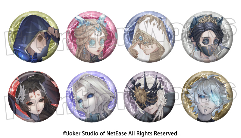 Identity V 雪まつり2025トレーディング缶バッジ |フロンティアワークス 