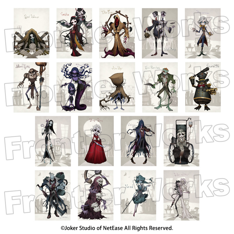 Identity V リバイバル総選挙 Dark×POP トレーディングカード Vol.1 