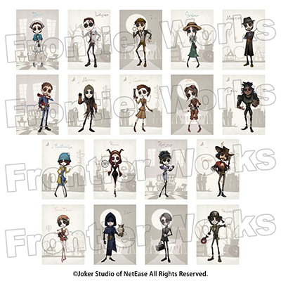 Identity V ＜RE:シリーズ＞ トレーディング缶バッジ 設定画Ver. Vol.1 