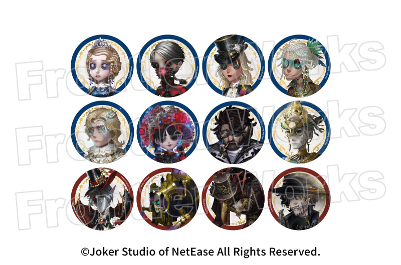 ☆【未開封】 Identity V RE:シリーズ 缶バッジ 10box Identity V RE:シリーズ 缶バッジ Vol.1 10box 未開封 Identity