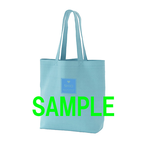 開封済み未使用 ロゴ スパバッグ 青の祓魔師 真冬の大江戸温泉物語フェスティバル つまみは塩だけ トートバッグ2025ライトブルー - フロンティアワークス