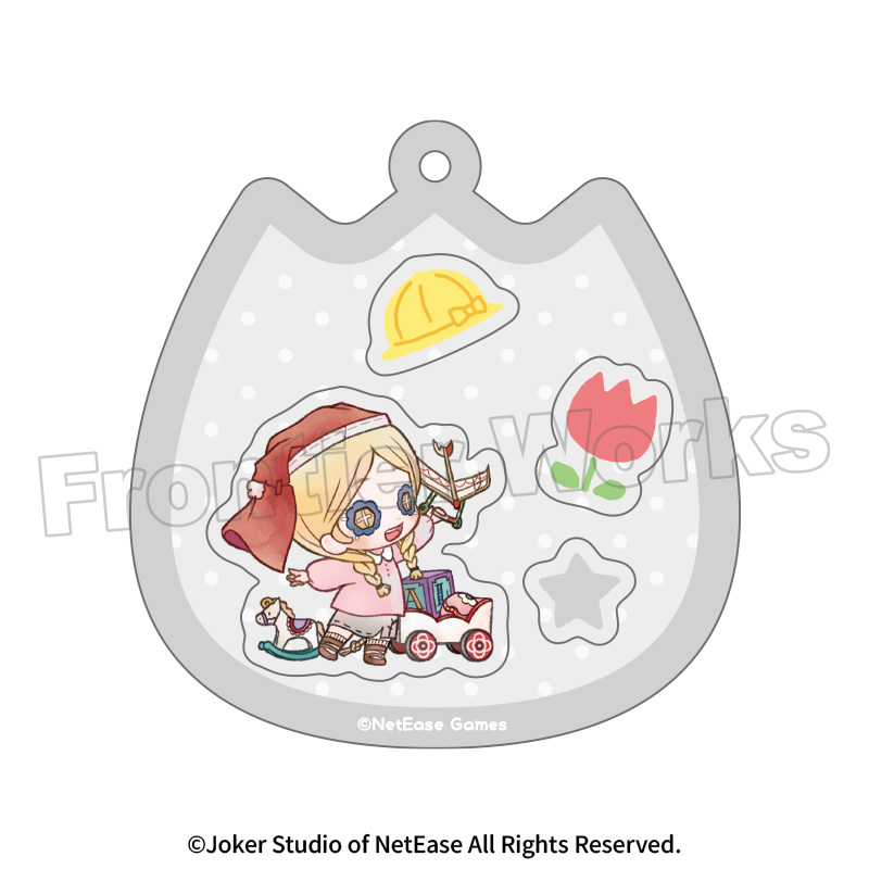 Identity V 第五人格幼稚園 しゃかしゃかアクリルキーホルダー 玩具