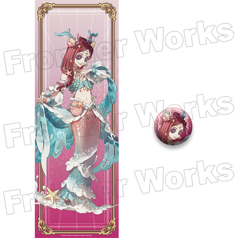 Identity V Sweet Tale Tea Time クリアポスター＆缶バッジセット 祭司