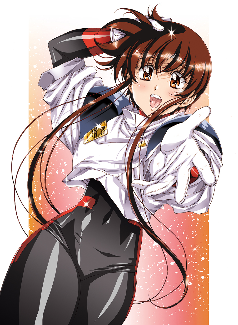 うるし原智 美女 美人 美少女 カラー サイン 色紙 模写