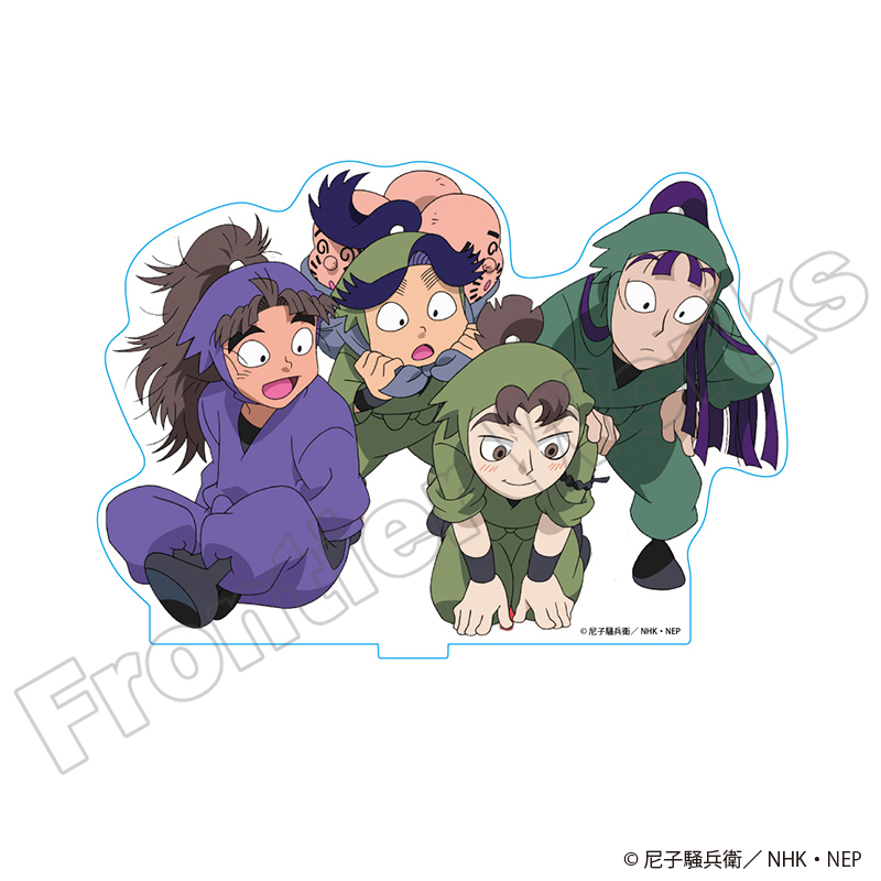 忍たま乱太郎 アクリルスタンド 伊賀崎孫兵＆浦風藤内＆竹谷八左ヱ門